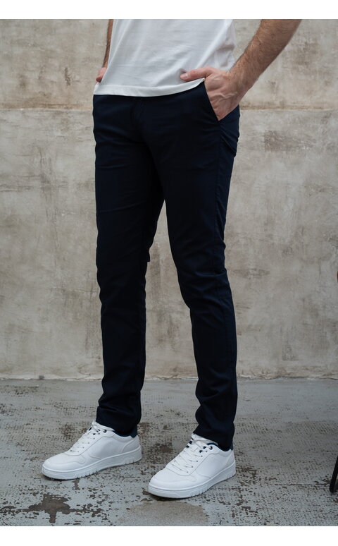 Tmavě modré pánské kalhoty