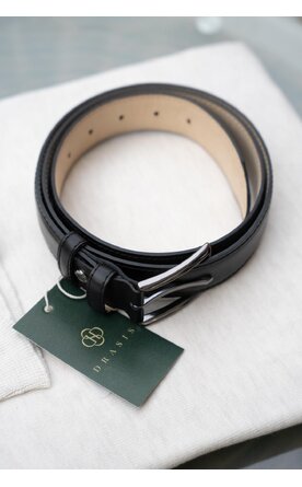 Černý pánský pásek